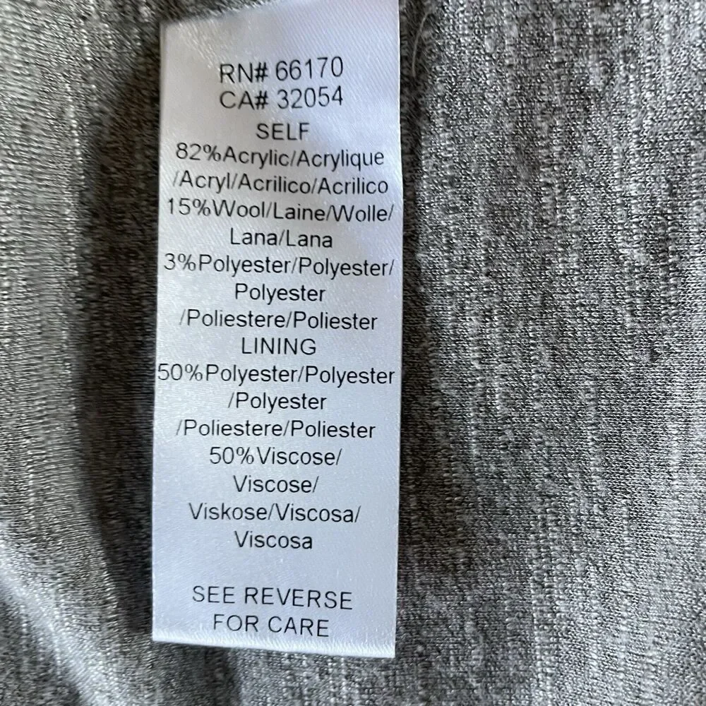 Anthropologie Elevenses Northland  Moto Jacket Womens XS Beige Boucle Knit - Picture 9 of 11